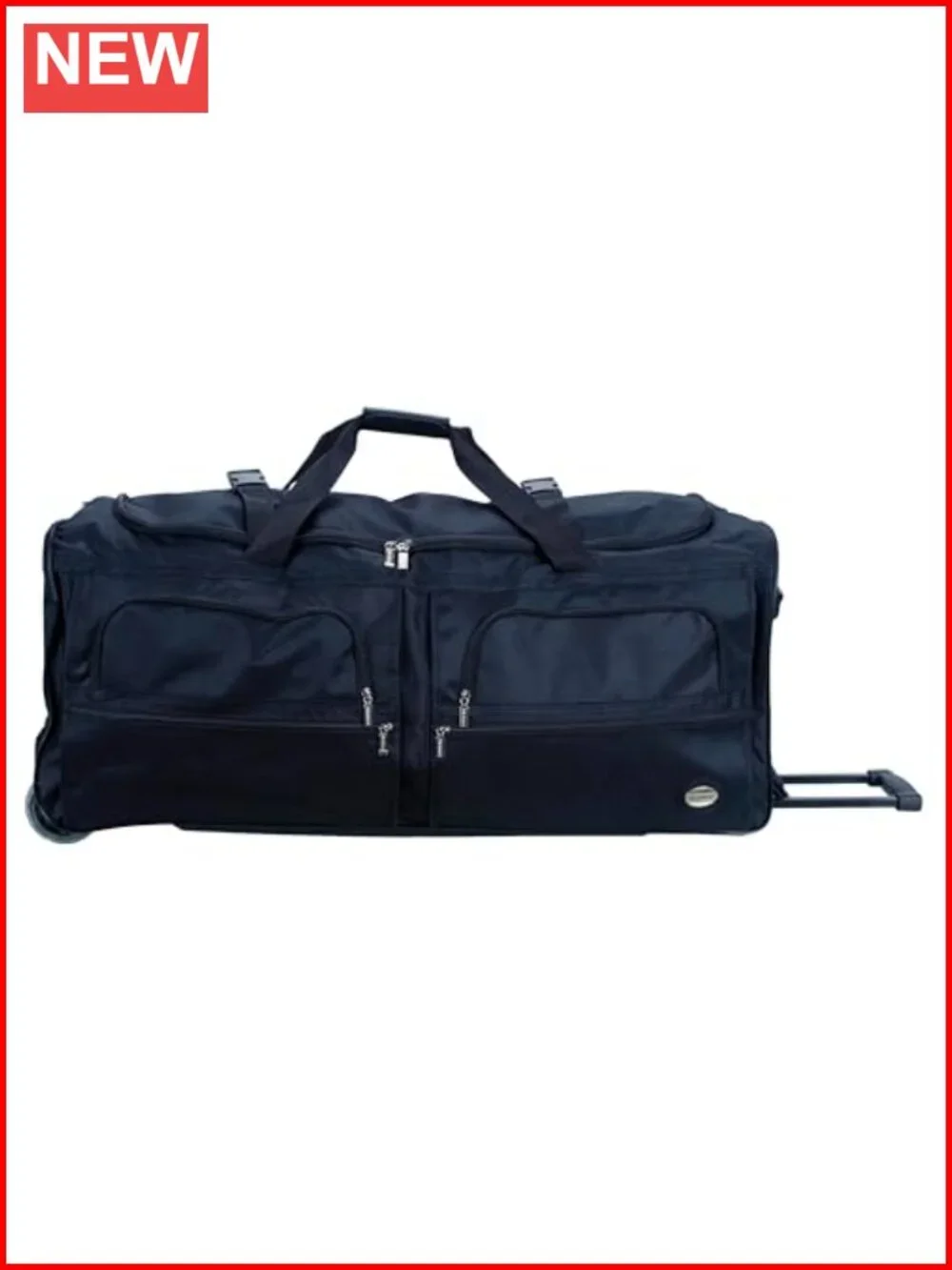 Rolling Duffel Bag with Telescopic Handle, 22